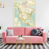 Nordamerika 23 leinwanddruck (Insitu (Wohnzimmer))
