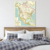 Nordamerika 23 leinwanddruck (Insitu (Schlafzimmer))