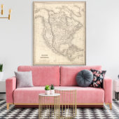 Nordamerika 23 leinwanddruck (Insitu (Wohnzimmer))