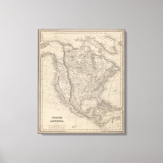 Nordamerika 23 leinwanddruck (Vorderseite)