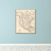 Nordamerika 23 leinwanddruck (Insitu (Holzboden))