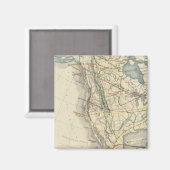 Nordamerika 24 magnet (Vorderseite/Rückseite)