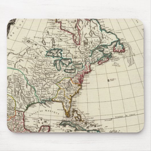 Nordamerika 24 mousepad (Vorne)