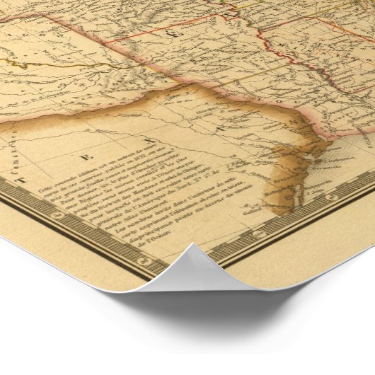 Nordamerika 24 poster (Ecke)