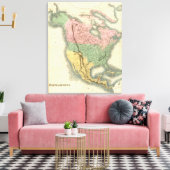 Nordamerika 25 leinwanddruck (Insitu (Wohnzimmer))