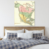 Nordamerika 25 leinwanddruck (Insitu (Schlafzimmer))
