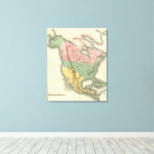 Nordamerika 25 leinwanddruck (Insitu (Holzboden))