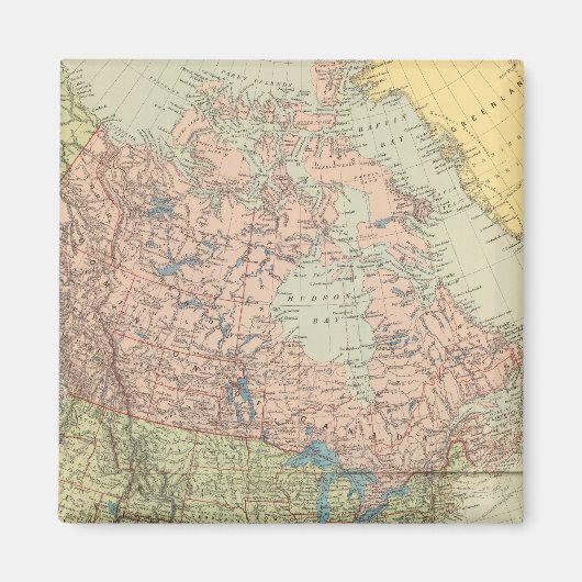 Nordamerika 25 magnet (Vorne)