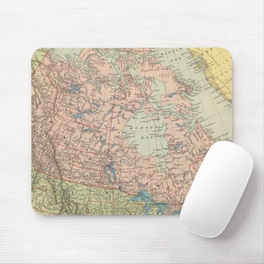 Nordamerika 25 mousepad (Mit Mouse)