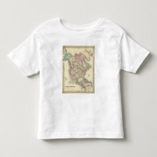 Nordamerika 27 kleinkind t-shirt