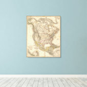 Nordamerika 28 leinwanddruck (Insitu (Holzboden))