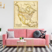 Nordamerika 28 leinwanddruck (Insitu (Wohnzimmer))