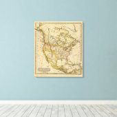 Nordamerika 28 leinwanddruck (Insitu (Holzboden))