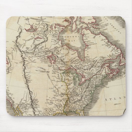 Nordamerika 28 mousepad (Vorne)