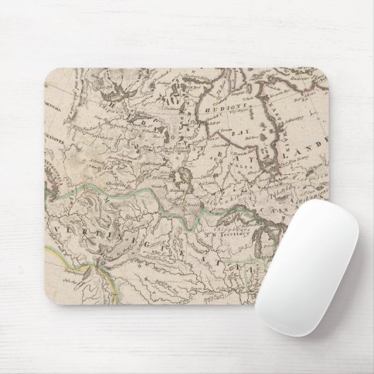 Nordamerika 28 mousepad (Mit Mouse)