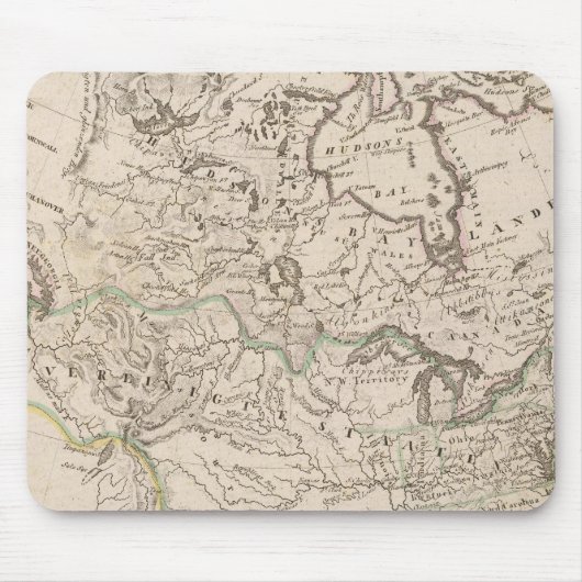 Nordamerika 28 mousepad (Vorne)