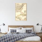 Nordamerika 29 leinwanddruck (Insitu (Schlafzimmer))