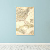 Nordamerika 29 leinwanddruck (Insitu (Holzboden))