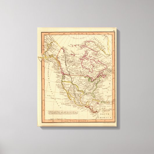 Nordamerika 2 leinwanddruck (Vorderseite)