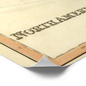 Nordamerika 2 poster (Ecke)