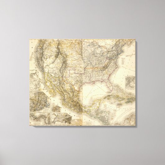 Nordamerika 30 leinwanddruck (Vorderseite)