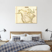 Nordamerika 30 leinwanddruck (Insitu (Schlafzimmer))