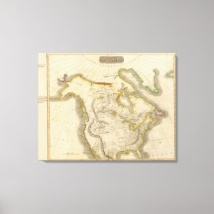 Nordamerika 30 leinwanddruck