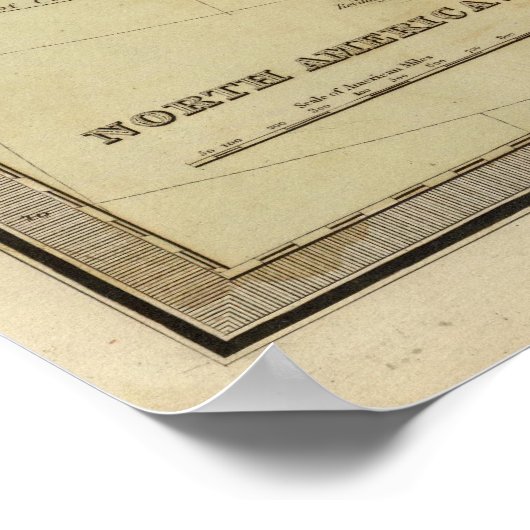 Nordamerika 30 poster (Ecke)