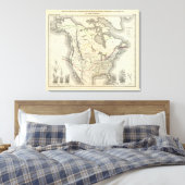 Nordamerika 32 leinwanddruck (Insitu (Schlafzimmer))