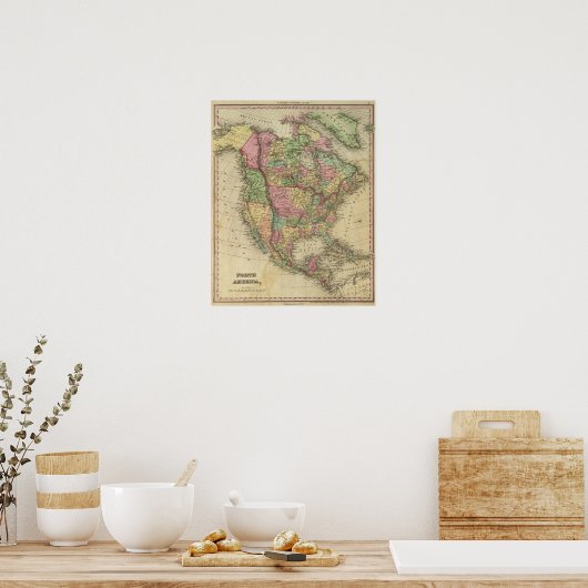 Nordamerika 32 poster (Küche)