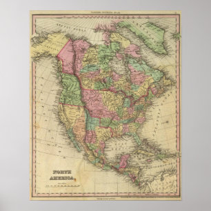 Nordamerika 32 poster