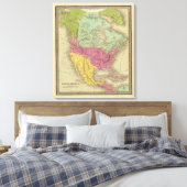 Nordamerika 33 leinwanddruck (Insitu (Schlafzimmer))