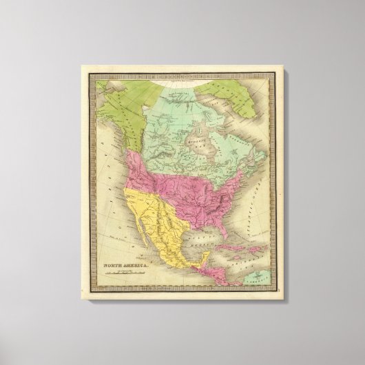 Nordamerika 33 leinwanddruck (Vorderseite)