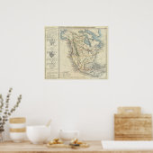 Nordamerika 33 poster (Küche)