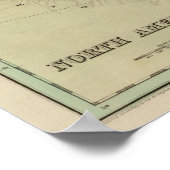 Nordamerika 33 poster (Ecke)