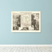 Nordamerika 34 leinwanddruck (Insitu (Holzboden))