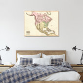 Nordamerika 34 leinwanddruck (Insitu (Schlafzimmer))