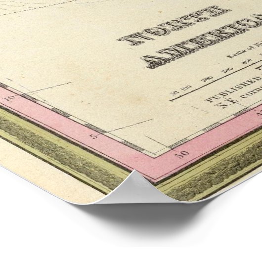 Nordamerika 34 poster (Ecke)