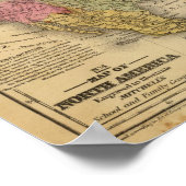 Nordamerika 34 poster (Ecke)