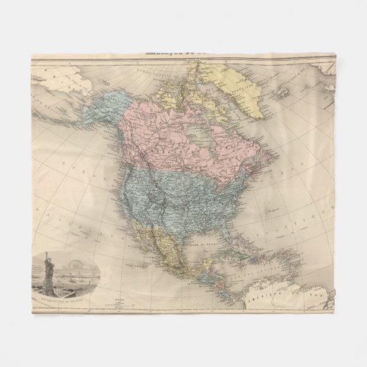 Nordamerika 35 2 fleecedecke (Vorderseite (Horizontal))