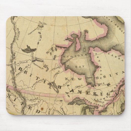 Nordamerika 37 mousepad (Vorne)