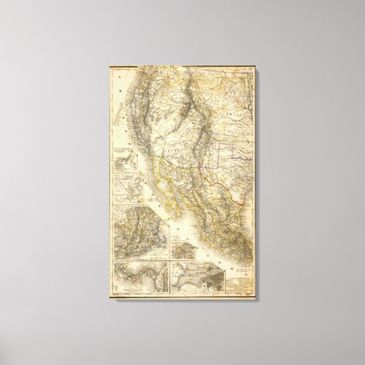 Nordamerika 3 leinwanddruck (Vorderseite)