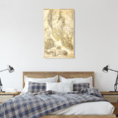 Nordamerika 3 leinwanddruck (Insitu (Schlafzimmer))