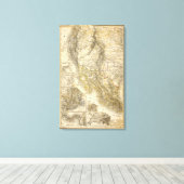 Nordamerika 3 leinwanddruck (Insitu (Holzboden))