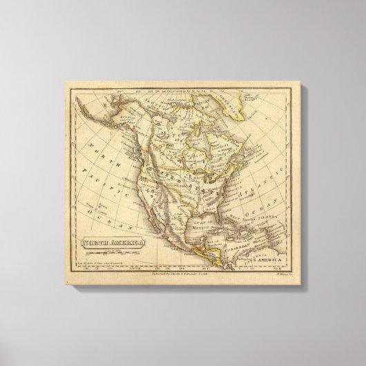 Nordamerika 3 leinwanddruck (Vorderseite)