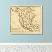 Nordamerika 3 leinwanddruck (Insitu (Holzboden))