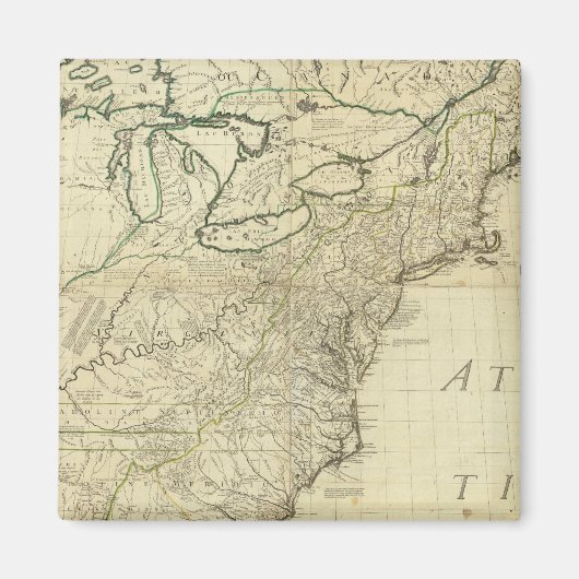 Nordamerika 3 magnet (Vorne)