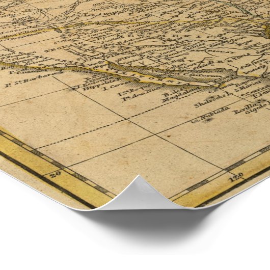 Nordamerika 3 poster (Ecke)