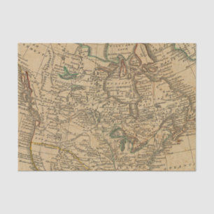 Nordamerika 3 seidenpapier
