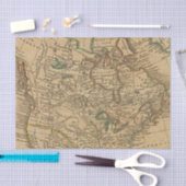 Nordamerika 3 seidenpapier (Handwerk)